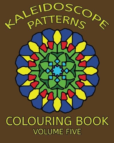 Kaleidoscope Patterns Colouring Book