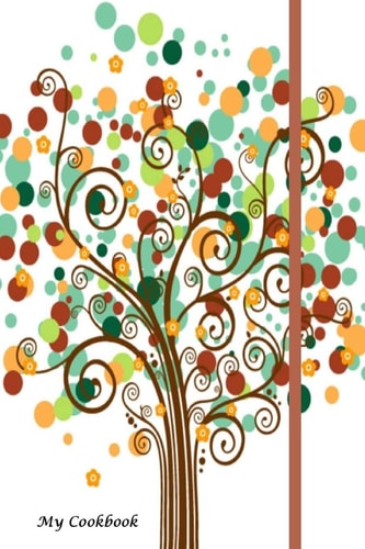 My Cookbook Tree Abstract Recipes & Notes Cookbook (19)