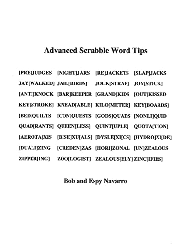 Adanced Scrabble Word Tips