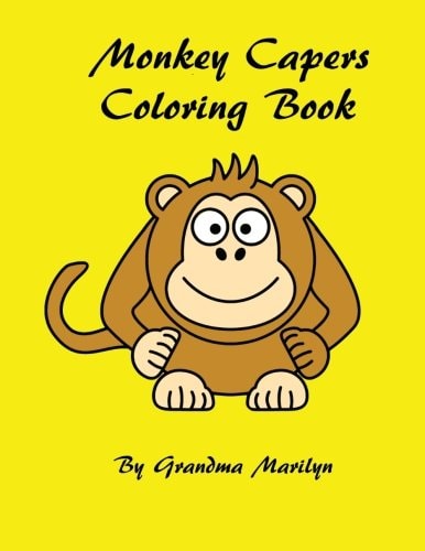 Monkey Capers Coloring Book