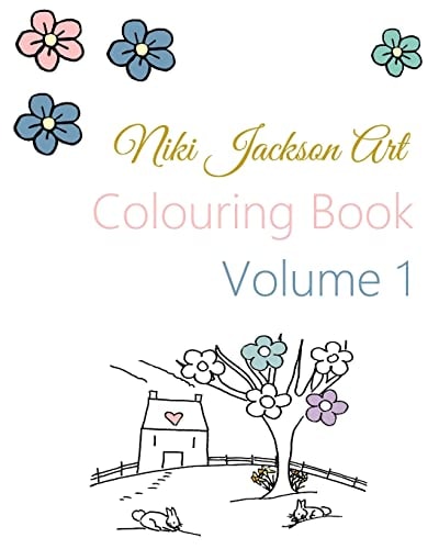 Niki Jackson Art Colouring Book Volume 1