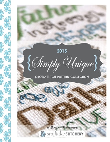 Simply Unique Cross-Stitch 2015 Cross-Stitch Collection
