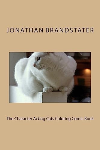 The Character Acting Cats Coloring Comic Book