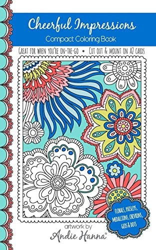 Cheerful Impressions Compact Coloring Book