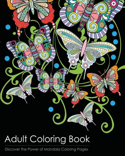 Adult Coloring Book Discover the Healing Power of Mandala Coloring Pages