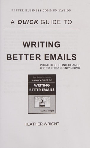 A Quick Guide to Writing Better Emails