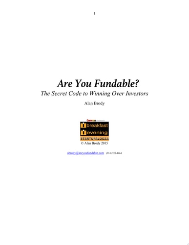 Are You Fundable?: The Secret Code to Getting Investor Capital