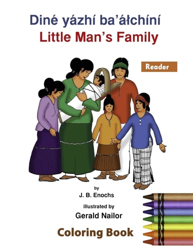 Little Man's Family Coloring Book The Reader
