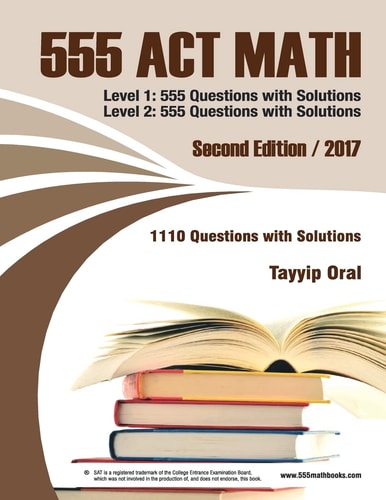 555 ACT Math 1110 Questions with Solutions