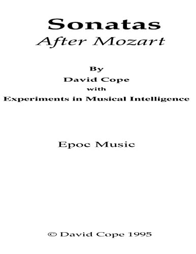 Sonatas (After Mozart) Three Sonatas