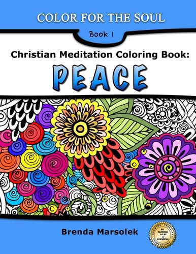 Christian Meditation Coloring Book Peace
