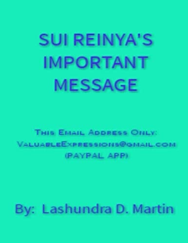 Sui Reinya's Important Message