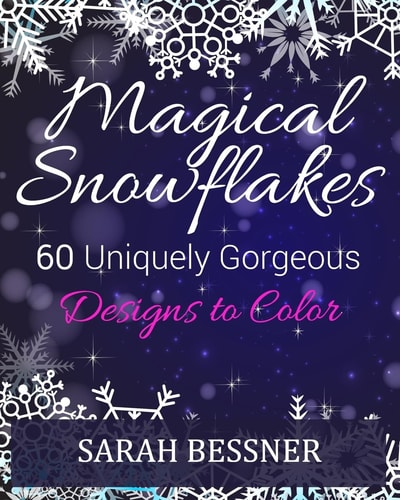 Magical Snowflakes 60 Uniquely Gorgeous Designs To Color