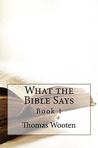 What the Bible Says