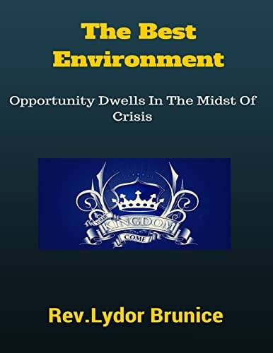 The Best Environment Opportunity Dwells in the Midst of Crisis