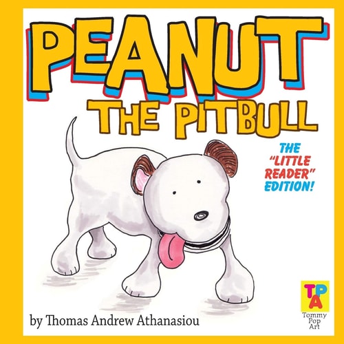 Peanut The Pitbull The "Little Reader" Edition!