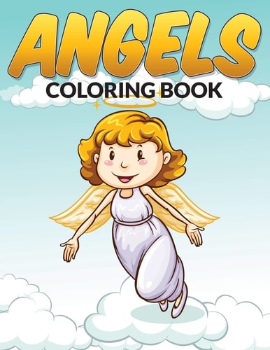 Angels Coloring Book
