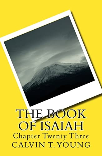 The Book Of Isaiah Chapter Twenty Three