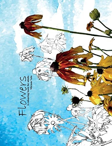 Flowers Colouring Book for Adults