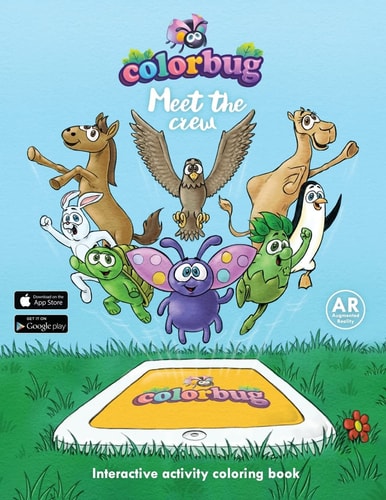 Colorbug Interactive Activity Book for Kids