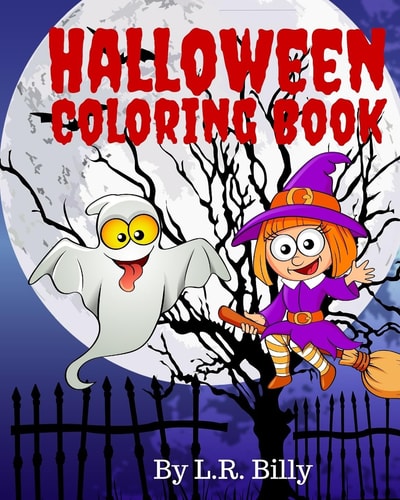 Halloween Coloring Book Bonus Halloween Bingo
