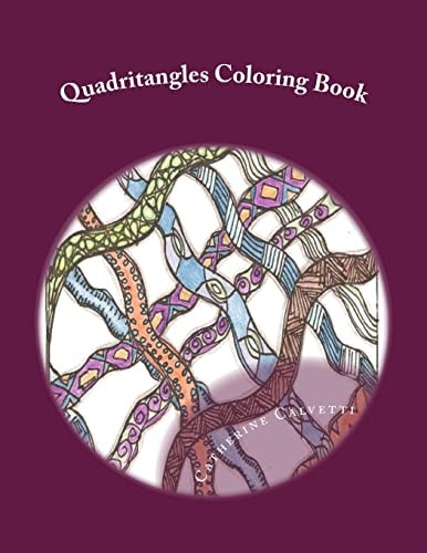 Quadritangles Adult Coloring Book