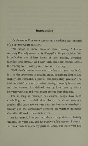 Defining Marriage Voices from a Forty-Year Labor of Love