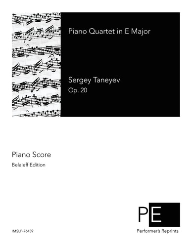 Piano Quartet in E Major