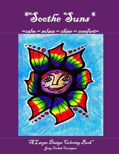Soothe Suns Adult Coloring Book