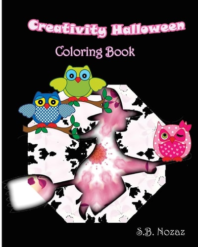 Creativity Halloween Coloring Book