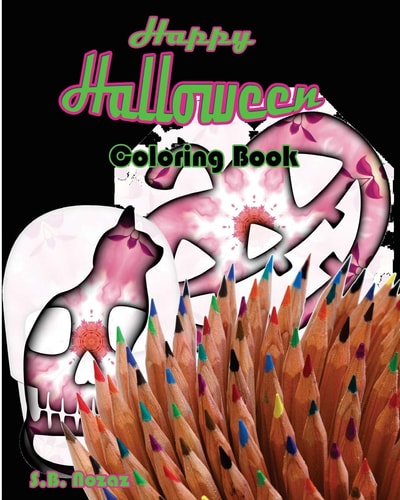 Happy Halloween Coloring Book