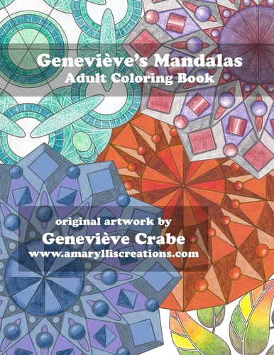 Genevieve's Mandalas Adult Coloring Book