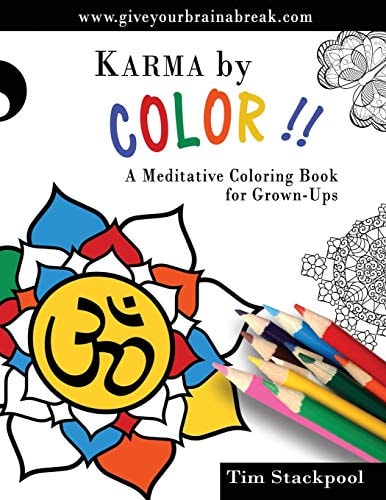 KARMA By COLOR Coloring Book for Grown-Ups (US Edition)