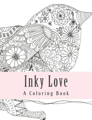 Inky Love A Coloring Book
