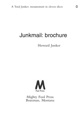 Junkmail Brochure