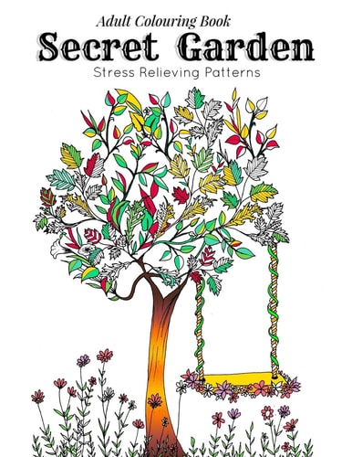 Adult Coloring Book Secret Garden : Relaxation Templates for Meditation and Calming(adult Colouring Books, Adult Colouring Book for Ladies, Adult Coloring Pages)