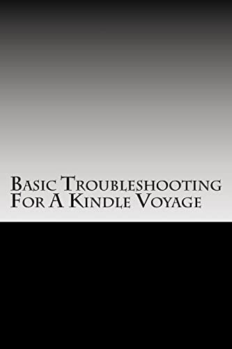 Basic Troubleshooting For A Kindle Voyage