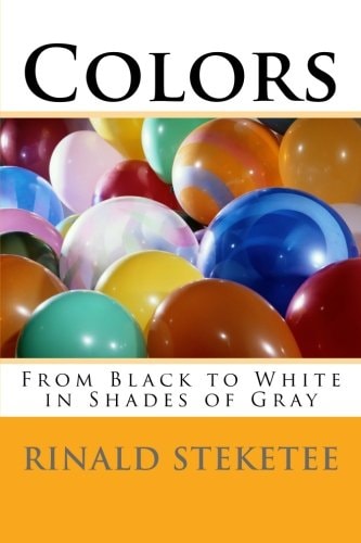 Colors From Black to White in Shades of Gray