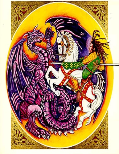 Saint George Champion Of Christendom & Patron Saint Of England (& Ethiopia)