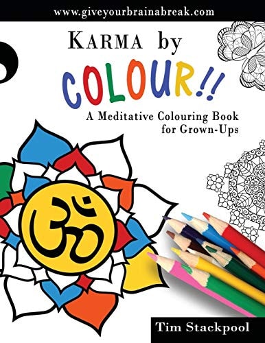 KARMA By COLOUR Colouring Book for Grown-Ups