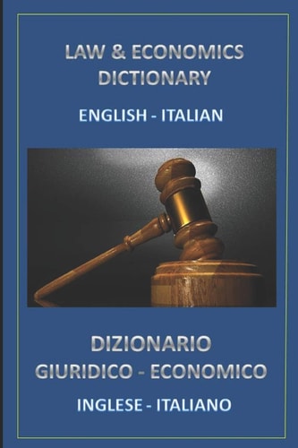 Law and Economics Dictionary English Italian