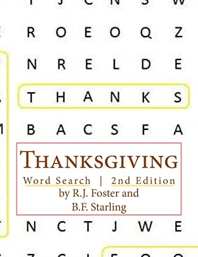 Thanksgiving Word Search (2nd Edition)
