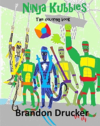 Ninja Kubbies The Coloring Book