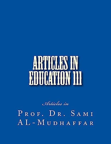 Articles in Education 111 Articles In