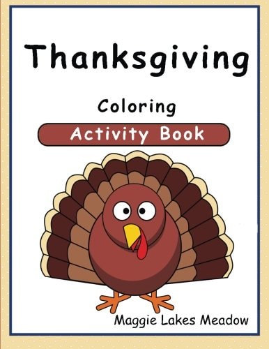 Thanksgiving Coloring Activity Book