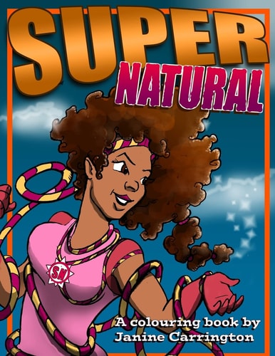 SuperNatural Colouring Book