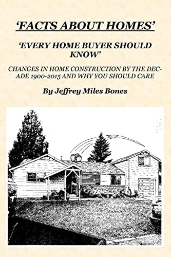 'Facts About Homes Every Home Buyer Should Know' Changes In Home Construction 1900-2015, By The Decade, And Why You Should Care.