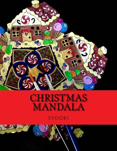 Christmas Mandala Adult Coloring Book
