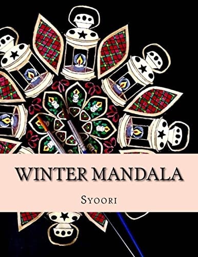 Winter Mandala Adult Coloring Book