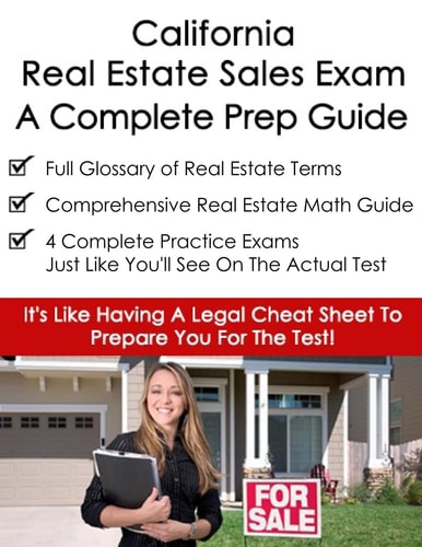 California Real Estate Exam A Complete Prep Guide Principles, Concepts And 400 Practice Questions